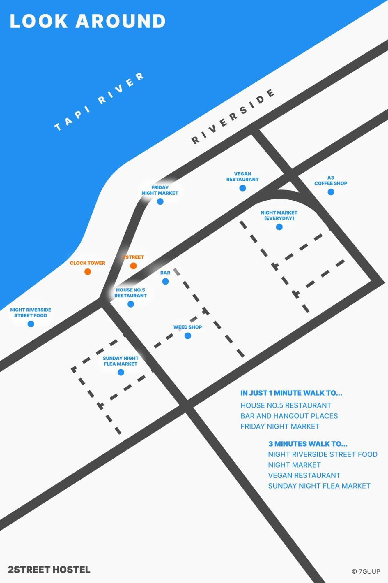 2Street Hostel (Adults Only) Σούρατ Τανί Εξωτερικό φωτογραφία